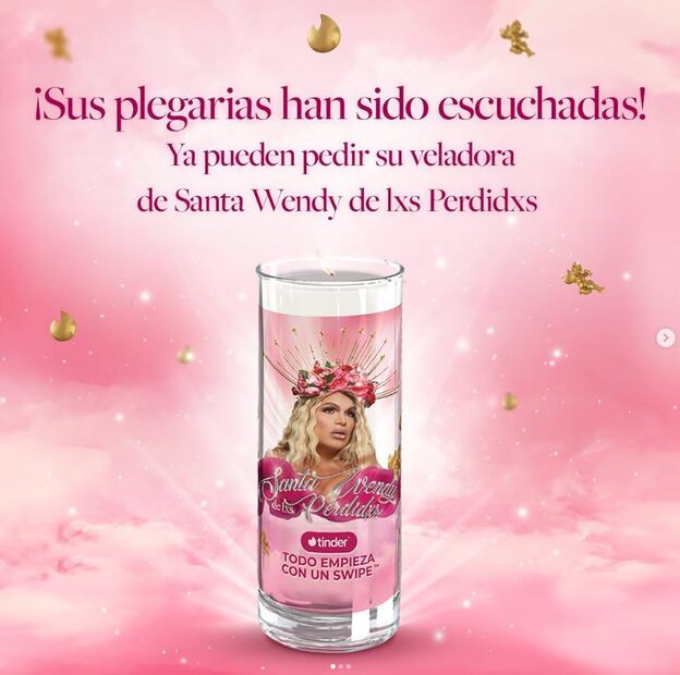 Veladora de Wendy Guevara