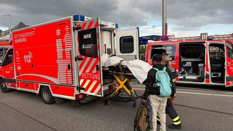 Ataque con cuchillo en estación de trenes de Hamburgo deja 12 heridos; detienen a un sospechoso