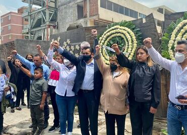 "¡Dios mío, otra vez no!"; sismo de 7.7 sorprende a familias en Colegio Rébsamen durante misa