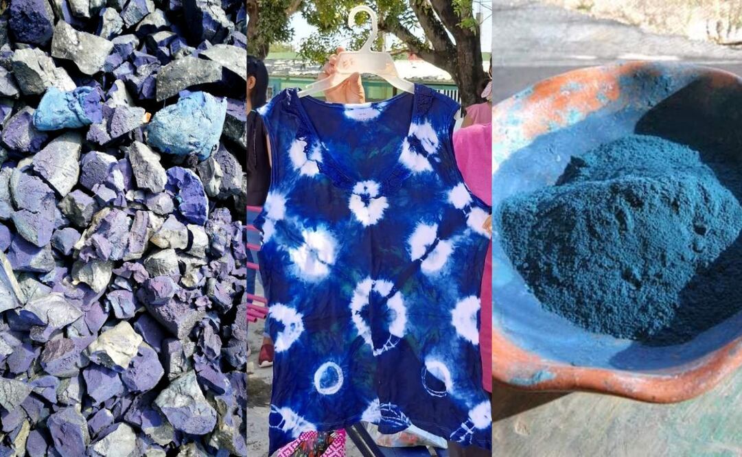 La variedad de productos que se obtienen a partir de extraer color índigo del jiquilite (o ch'oj, en las comunidades maya) es amplia y muy valorada, aunque eso no siempre garantiza su éxito en el mercado. ESPECIAL.