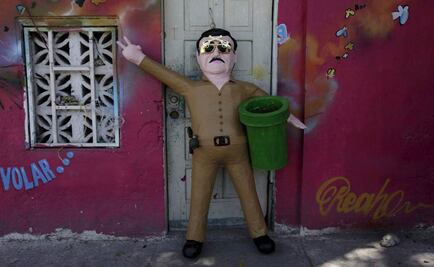 'El Chapo' piñatas are a hit in Mexico