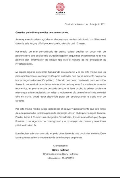 Abogado cuestiona dictamen en contra de Héctor Parra; pide que Mayer se quede fuera del caso