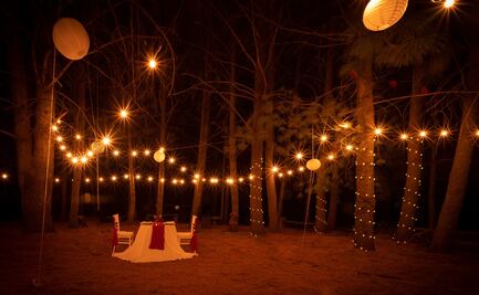 Celebra San Valentín con una cena afrodisíaca en el bosque