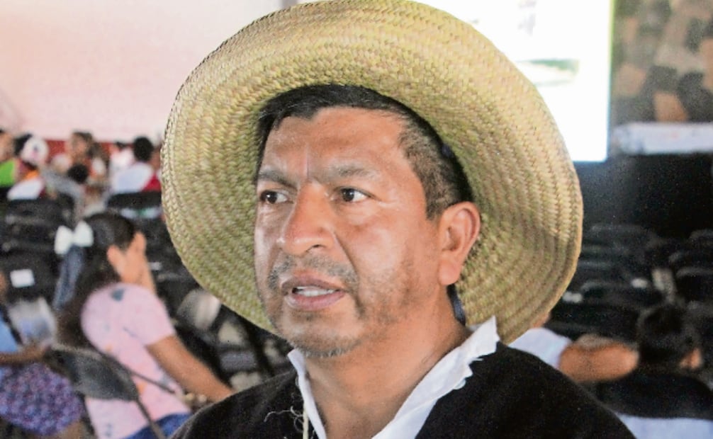 Ildefonso Bonilla es volador del municipio de Xochiapulco. Foto: Omar Contreras / EL UNIVERSAL