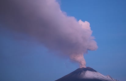 Estos son los sectores de la población más susceptibles a la ceniza volcánica del Popocatépetl