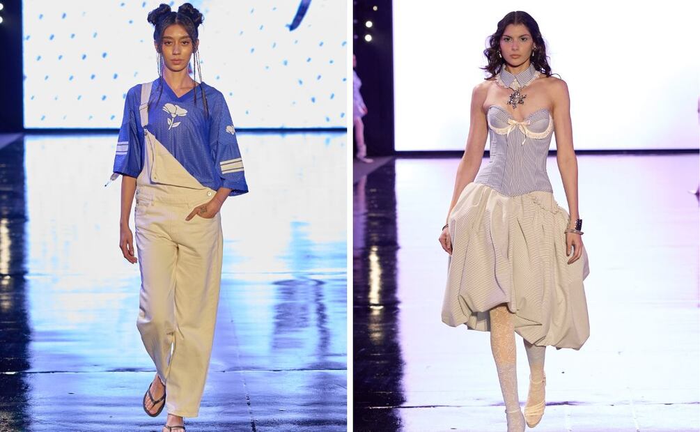 Looks de Guiri y Hazyel en IM83. Foto: Cortesía, Intermoda
