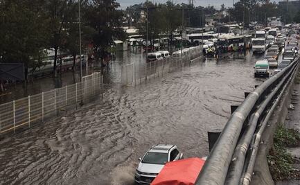 Tras lluvias en CDMX, brigadas trabajan en distintas alcaldías por encharcamientos 