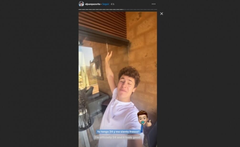 Coronavirus: Juanpa Zurita asusta y celebra su cumpleaños