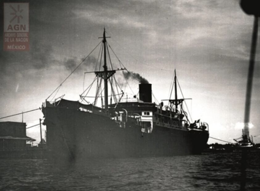 The Sinaia, the vessel that carried the hopes and dreams of Spanish Republican exiles to Mexico