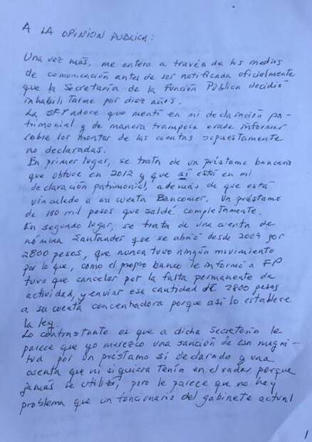 Rosario Robles exige a AMLO juicio justo; “¿por qué esa saña?”, pregunta