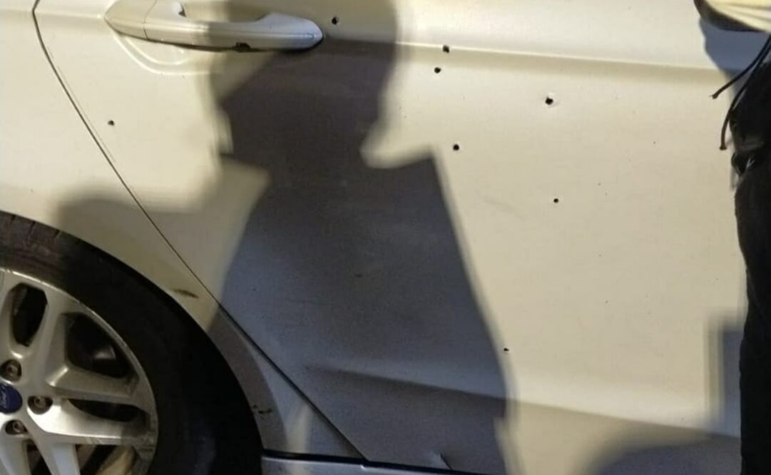 Versiones en el lugar de los hechos refieren que ambas personas baleadas eran elementos de la Guardia Nacional. Foto: Especial