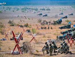 Se reúnen titulares de Sedena y Marina con el comandante del Comando Norte de EU; presencian ejercicio de adiestramiento