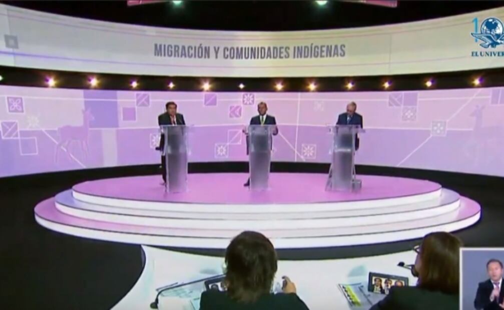 Minuto a Minuto. Debaten candidatos a la gubernatura de Puebla