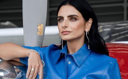 El look con el que Aislinn Derbez "encendió" la Fashion Week de Milán