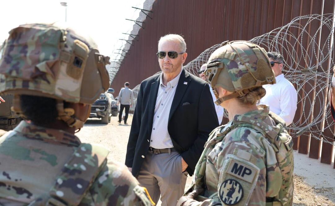 Visita que realizó en días pasados a la frontera Ronald Johnson, embajador de Estados Unidos en México. Foto: Especial