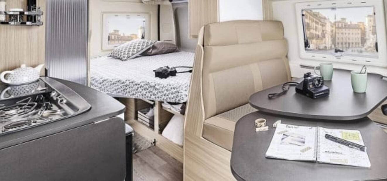 Conoce Dreamer D42, una van equipada como casa rodante