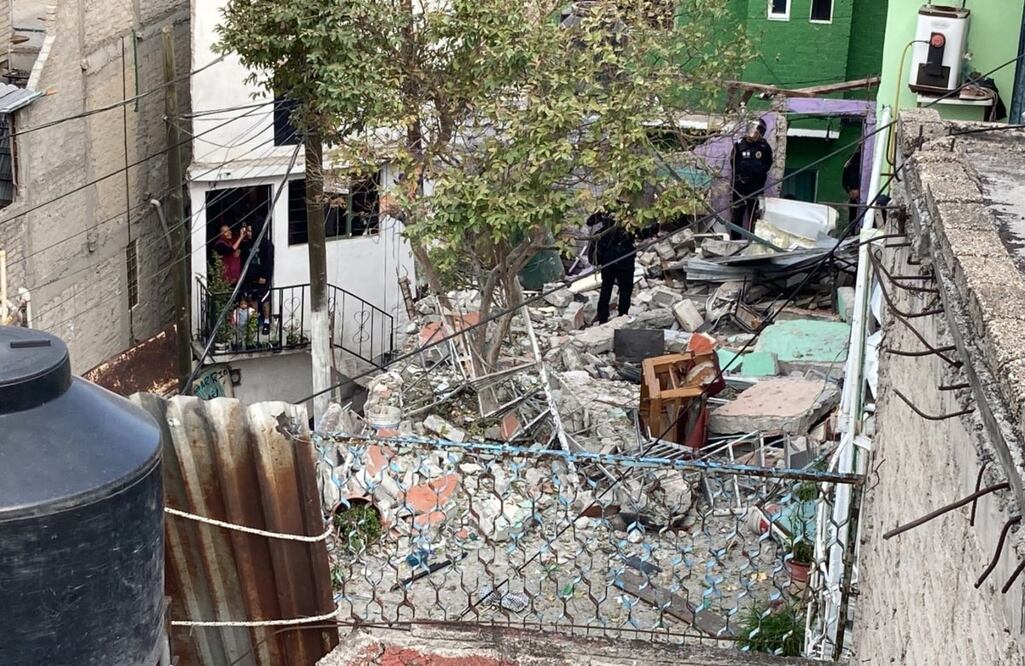 Varias casas resultaron con daños tras el flamazo Foto: Gaspar Betancourt/ EL UNIVERSAL