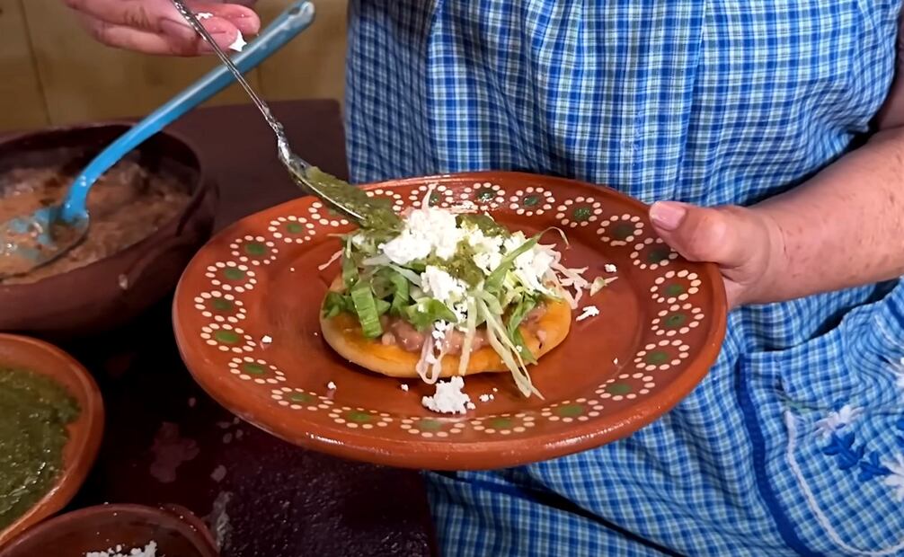 Las gorditas son un antojito popular en México. Foto: Captura de pantalla YouTube / De Mi Rancho a Tu Cocina