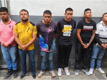 Detienen a banda que extorsionaba a constructora del Tren México-Toluca