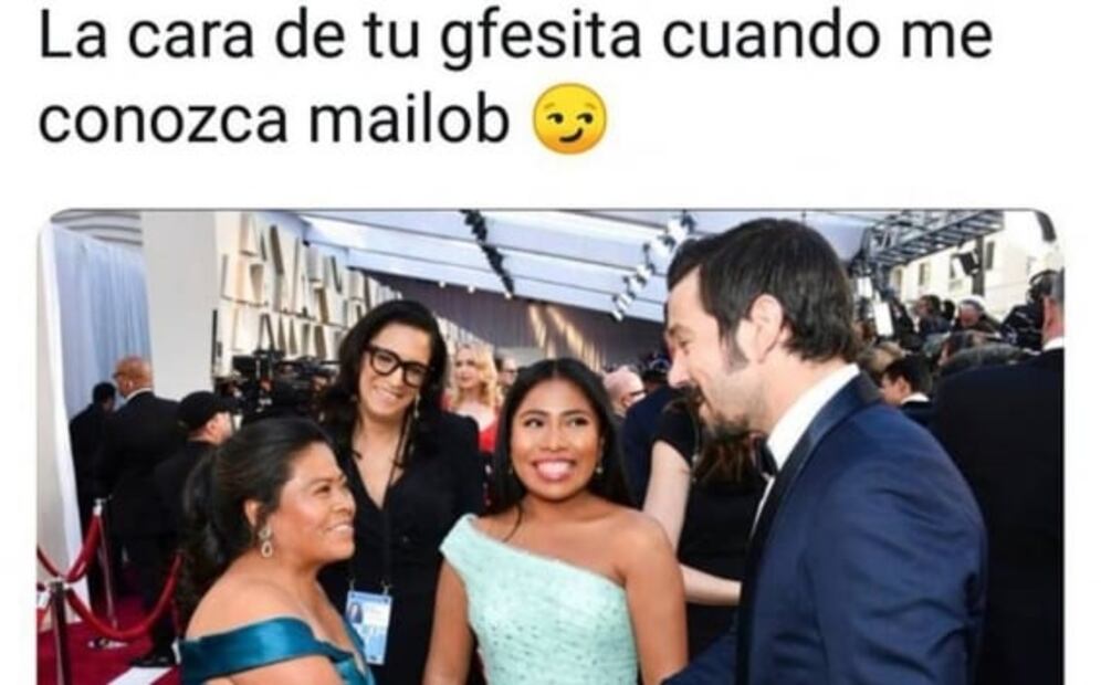 Goyri y Galilea aparecen en el Oscar... en forma de memes