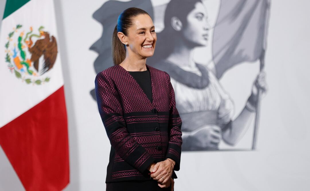 Conferencia matutina de la presidenta Claudia Sheinbaum en Palacio Nacional el 11 de junio de 2025. Foto: Diego Simón / EL UNIVERSAL