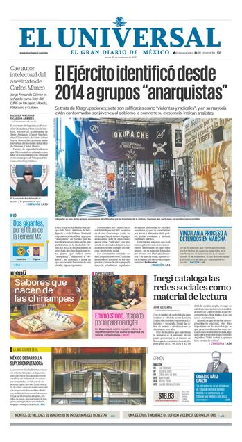 Portada impresa