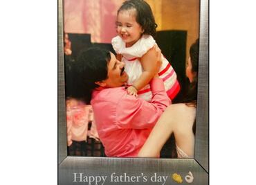 Emma Coronel felicita a "El Chapo", en el Día del Padre