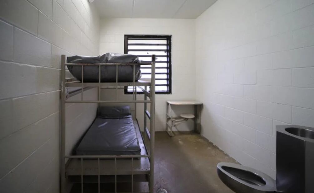 Una celda típica en FCI Tallahassee, una cárcel de mujeres de baja seguridad en Florida. (27/07/25) Foto: Agencias