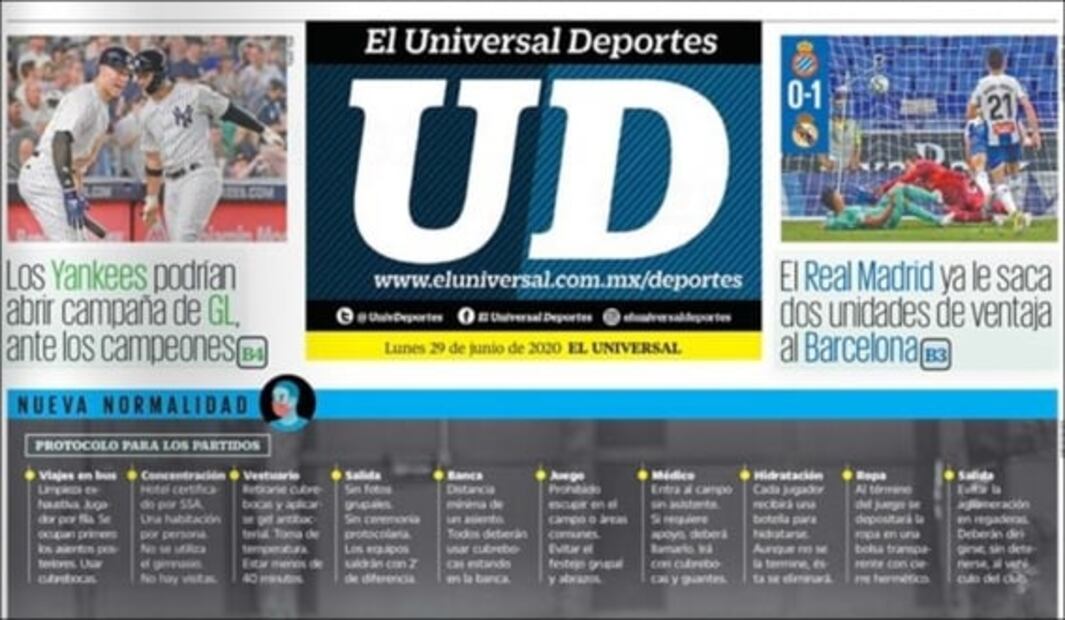 EL UNIVERSAL Deportes sigue creciendo