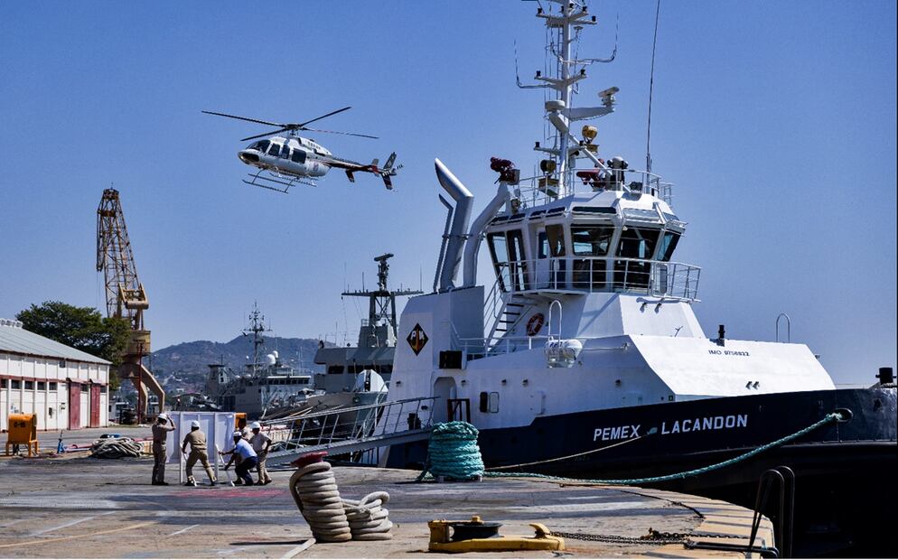 La Secretaría de Marina (Semar) tiene previsto construir en los próximos seis años alrededor de 12 embarcaciones, para reforzar su flota naval y sus capacidades operativas en ambos litorales del país. Foto Hugo Salvador/EL UNIVERSAL