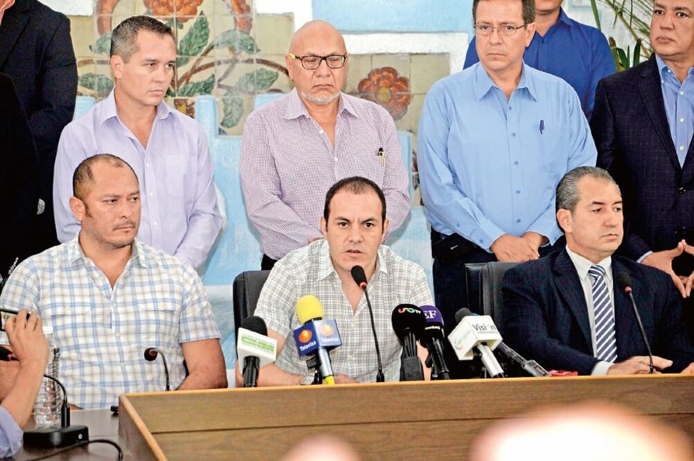 Durante la conferencia, Cuauhtémoc Blanco responsabilizó al gobernador de lo que le pase a él, a su familia y colaboradores (CIUDADANOS. MX)