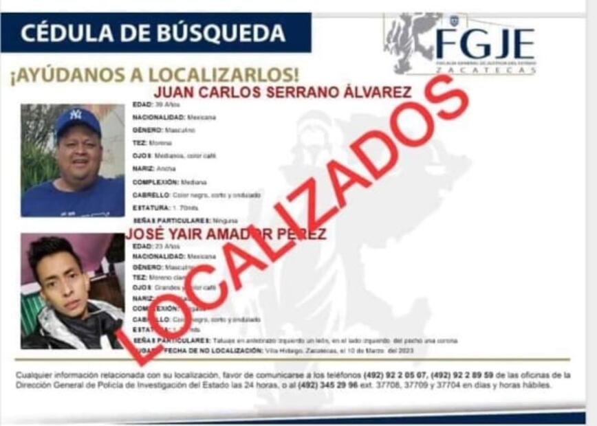 Rescatan a 18 personas privadas de su libertad y detienen a 14 tras operativo en Zacatecas