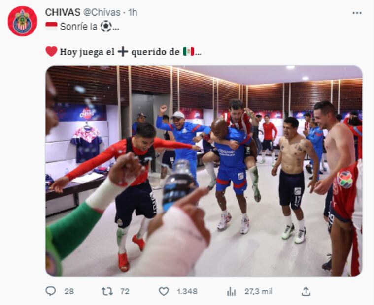 Tuit de Chivas
