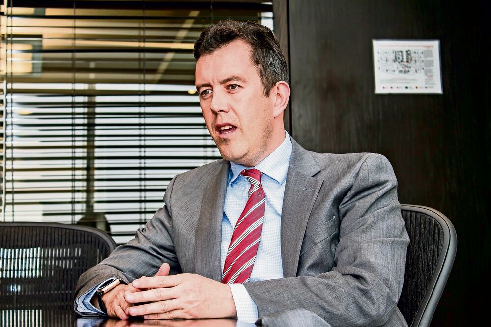 Larry Rubin, presidente de la comunidad estadounidense en México (ARELI MARTÍNEZ. EL UNIVERSAL)