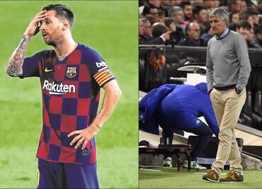 El día que Quique Setién se atrevió a correr a Lionel Messi del vestuario