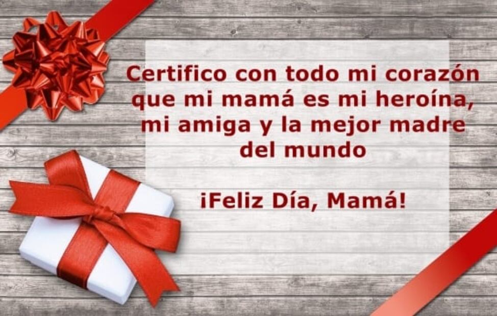 Felicitaciones para mandar por WhatsApp a mamá