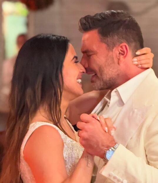 Los recién casados compartieron su amor con sus seguidores. Foto: José Guillermo Cortines