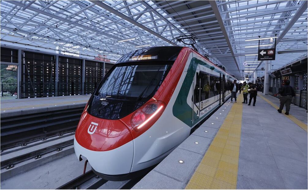 Tren Interurbano llega a la CDMX. Foto: Jorge Alvarado/EL UNIVERSAL