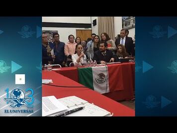 Se tensa reunión entre Sheinbaum y damnificados