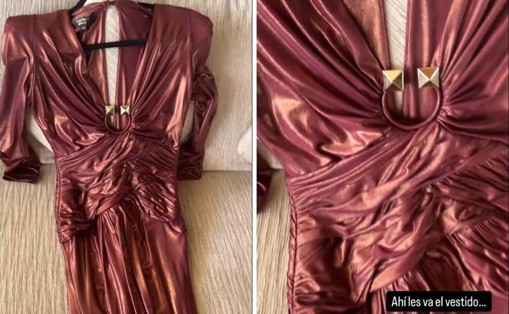 Lucero mostró a sus seguidores el vestido que eligió para asistir al importante evento. Foto: Especial. Instagram @lucero mexico