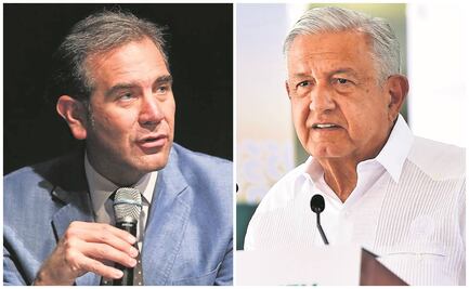 Chocan AMLO y Lorenzo Córdova por sobrerrepresentación