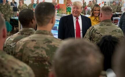 Cuando Trump reveló “sin querer” las operaciones de la base aérea atacada en Irak 