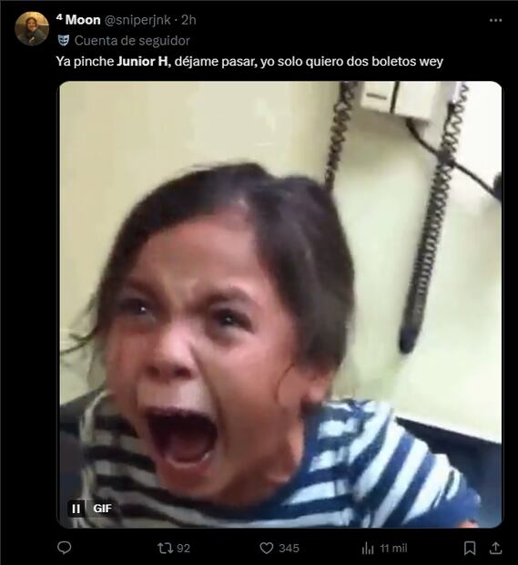 Los fanáticos del cantautor mexicano, esperaron hasta por 4 horas en la fila virtual. Foto: Redes Sociales