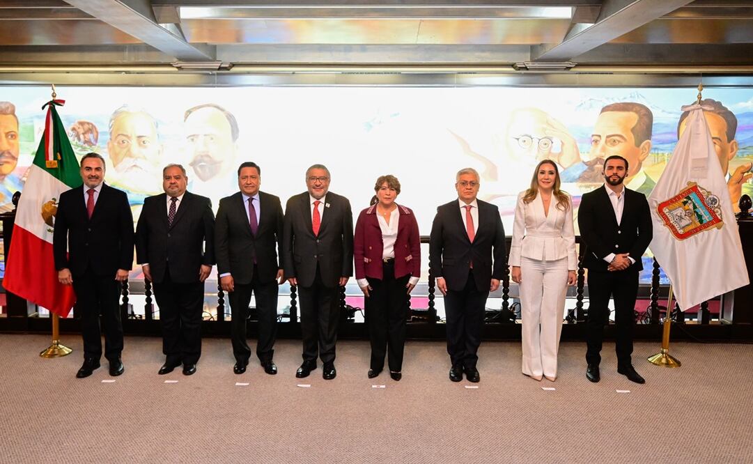Delfina Gómez realiza nuevos nombramientos para el gobierno de Edomex. Foto: Tomada de la cuenta de X de @delfinagomeza