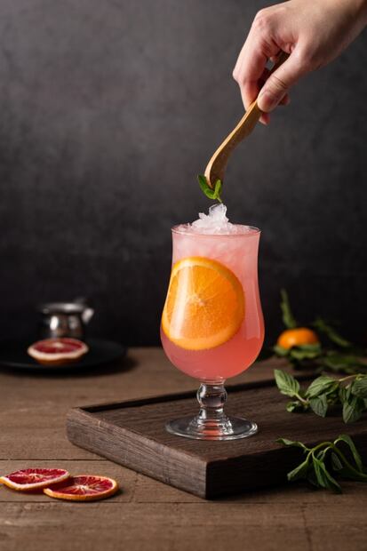 3 cocteles con vino 