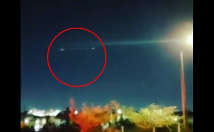 Videos: Mexicanos confunden basura espacial de la nave rusa Soyuz con meteorito