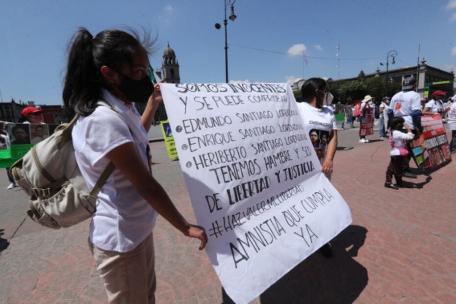 Familiares de presos comienzan huelga de hambre; exigen amnistía para 25 personas