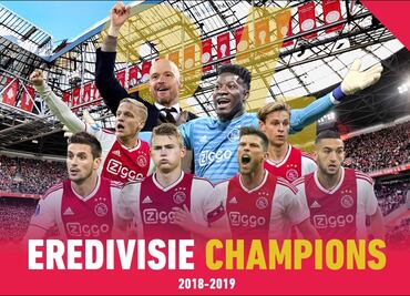 Ajax consuma el título de la Eredivisie de Holanda