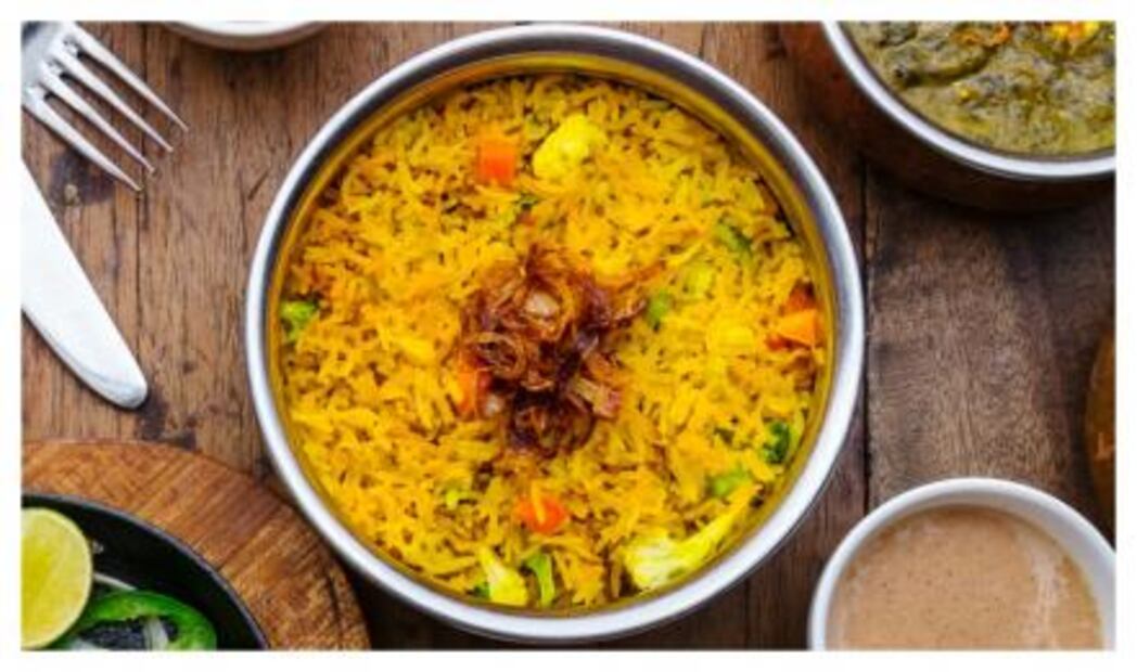 #RECETA dos en uno: Arroz basmati con verduras y Espinacas en curry