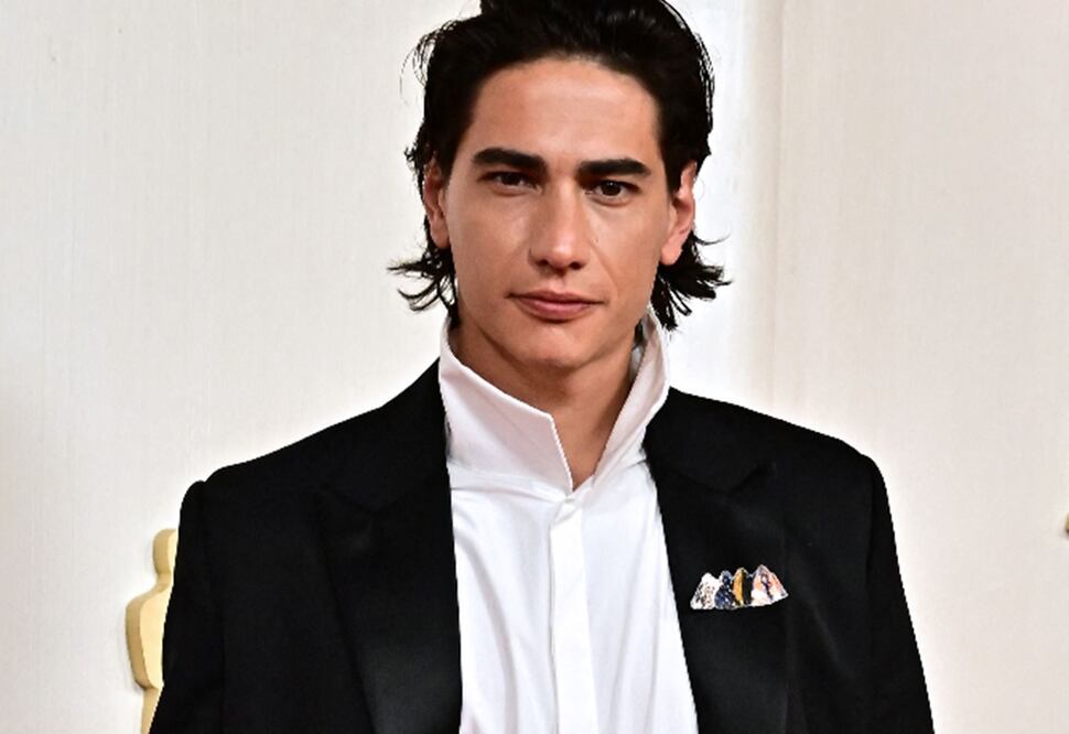 Enzo Vogrincic en la alfombra roja de la 96° edición de la Alfombra Roja.
Foto: AFP / Frederic J. Brown